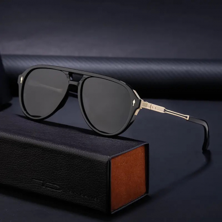 Ochelari Brooks GoldBalck Luxury Aviator Arrow [1]