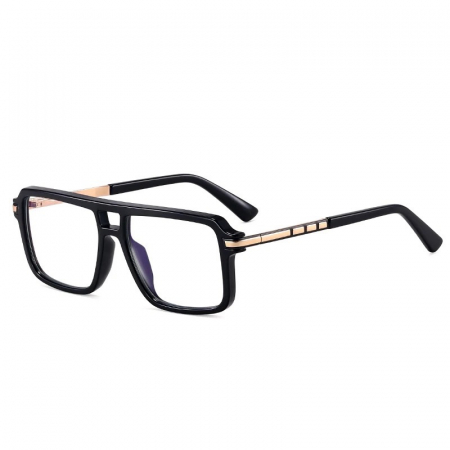 RAME OCHELARI - Ochelari Brooks GoldBlack Minimalist Lines
