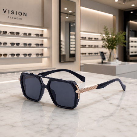 Ochelari Brooks GoldBlack Square Montagua [2]