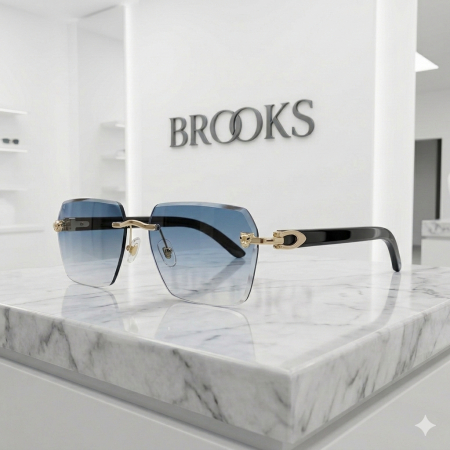Ochelari Brooks Heliomati Gatopardo Blue [2]