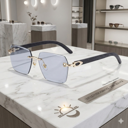 Ochelari Brooks Heliomati Gatopardo Gray [3]