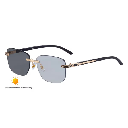 BARBATI - Ochelari Brooks Heliomati Vintage Rimeless