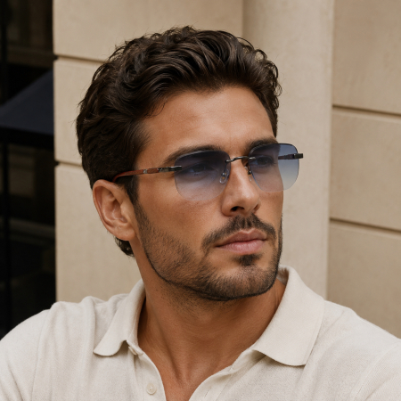 Ochelari Brooks Heliomati Vintage Wood Arm [1]