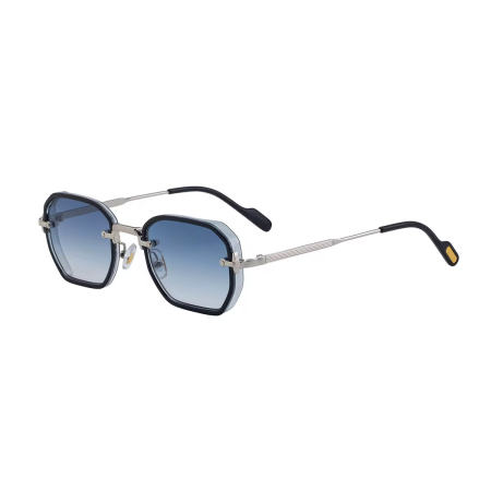 BARBATI - Ochelari Brooks HexaFrame Bleu Mykonos