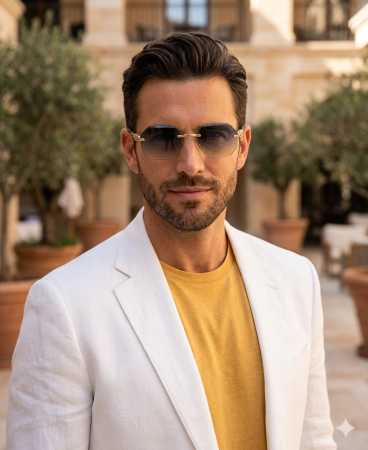 Ochelari Brooks Hexagonal Summer Lens Gatopardo [1]