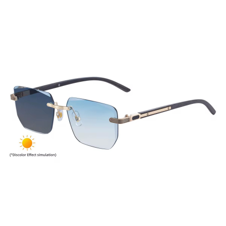 OCHELARI BROOKS - Ochelari Brooks Lentile Heliomate Rimeless Solitano