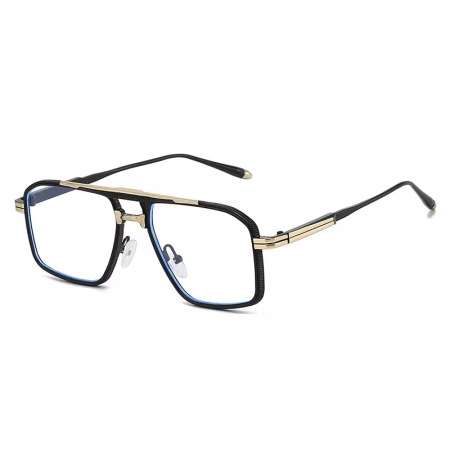 OCHELARI BROOKS - Ochelari Brooks Luxury Full Metal Hensford GoldBlack