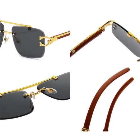 Ochelari Brooks Luxury Gatopardo Black Lens [2]