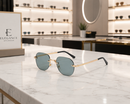 Ochelari Brooks Luxury Santos Rimeless Green Shades [3]