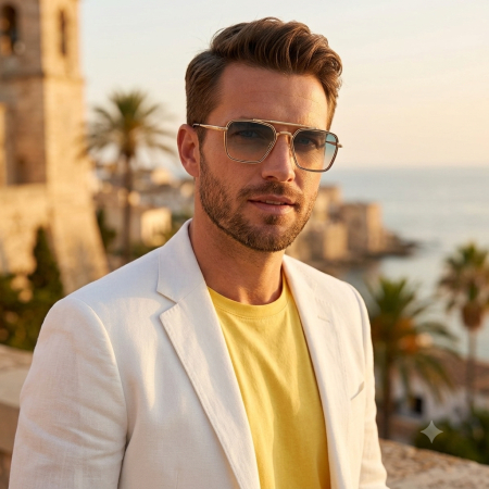 Ochelari Brooks Matte Gold Elite [1]