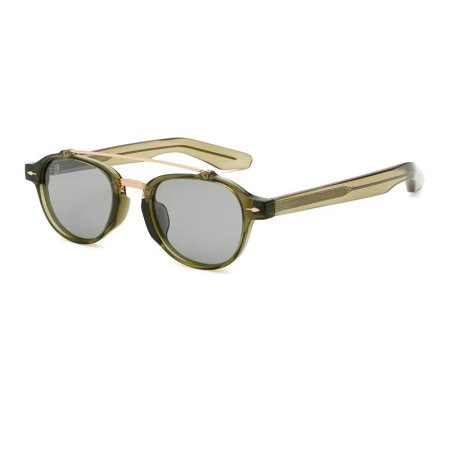 OCHELARI BROOKS - Ochelari Brooks Panto Vintage Polarized Green Mint