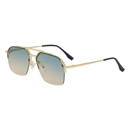 BARBATI - Ochelari Brooks Rimeless Azure Gold