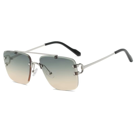 OCHELARI BROOKS - Ochelari Brooks Rimeless Monaco Semi-Transparent