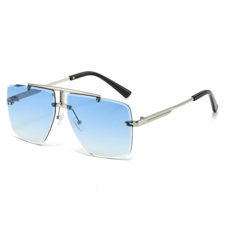 BARBATI - Ochelari Brooks Semi-Transparent Blue Ecko