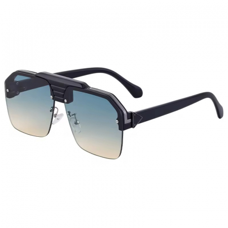 OCHELARI BROOKS - Ochelari Brooks Semi-transparent Oversized Rimeless