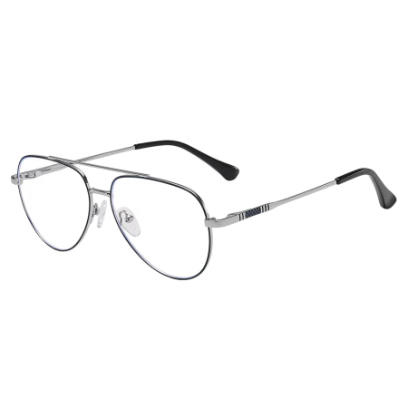 RAME OCHELARI - Ochelari Brooks Silver Luxury Aviator