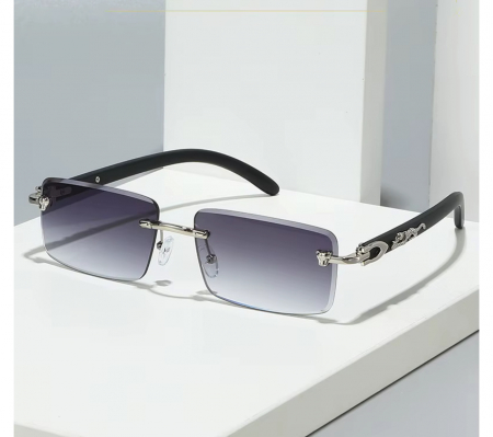 Ochelari Brooks Silver Rimeless Gatopardo [1]