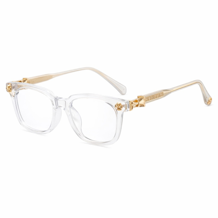 RAME OCHELARI - Ochelari Brooks Transparent Frame Chrome Gold