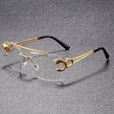RAME OCHELARI - Ochelari Brooks Transparent Lens Gatopardo