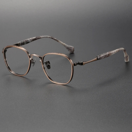 RAME OCHELARI - Ochelari Brooks Ultralight Bronze Titanium Exquisite