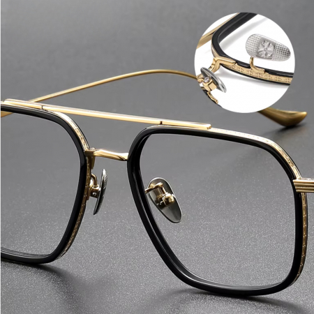 Ochelari Brooks Ultralight GoldBlack Titanium Exquisite [2]