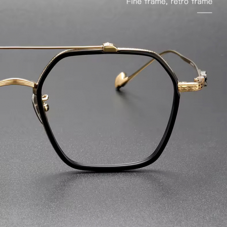 Ochelari Brooks Ultralight GoldBlack Titanium Monterossa [3]