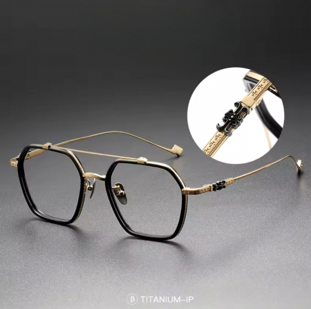 Ochelari Brooks Ultralight GoldBlack Titanium Monterossa [1]