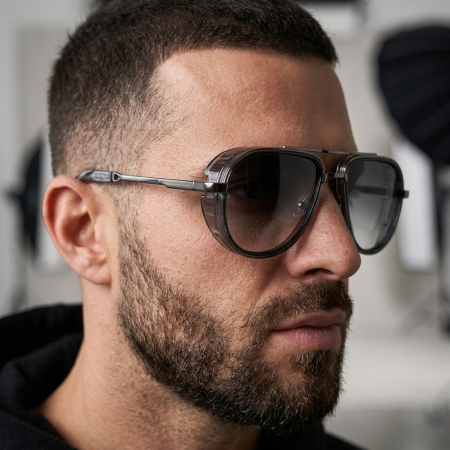 Ochelari Brooks Velmonte Black Aviator [1]