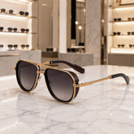 Ochelari Brooks Velmonte Gold Aviator [3]