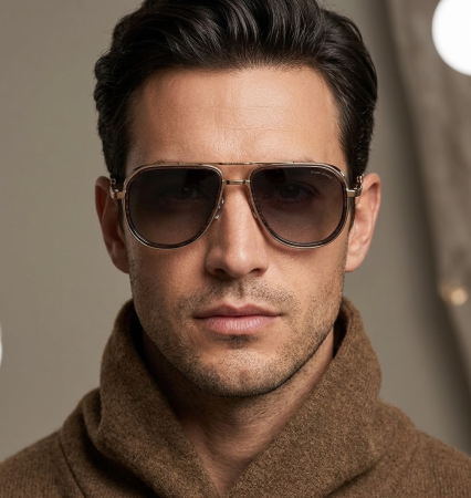 Ochelari Brooks Velmonte Gold Aviator [2]