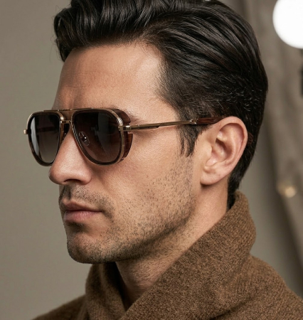Ochelari Brooks Velmonte Gold Aviator [1]