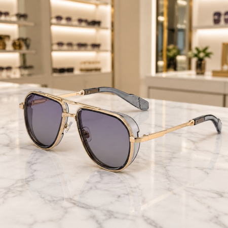 Ochelari Brooks Velmonte Semi-Transparent Aviator [3]
