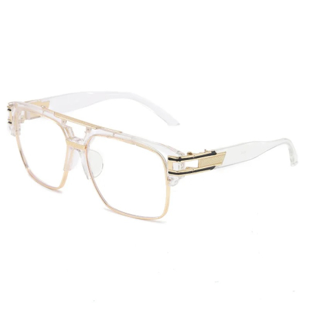 RAME OCHELARI - Ochelari Brooks White Transparent Lens Brogue