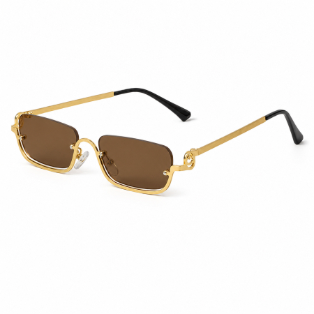FEMEI - Ochelari Dama Brooks Rimeless Sand Rose