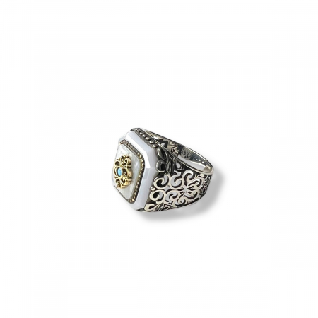 COLECTIA ARGINT - Resigilat- Inel Argint 925 White Sideph