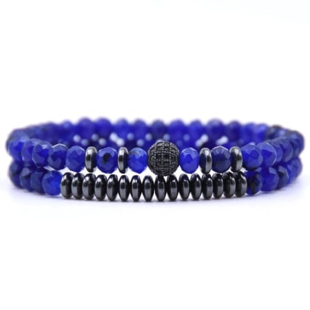 PROMOTII - Set 2 Bratari Brooks Blue Agate Summer