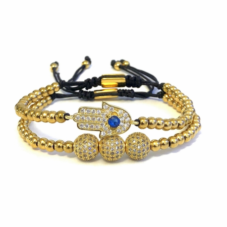 BRATARI CRISTALE - Set 2 Bratari Brooks Fatima Spherique