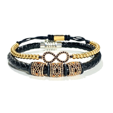 BRATARI CUPLURI - Set 2 Bratari Brooks Infinit Love - Cupluri