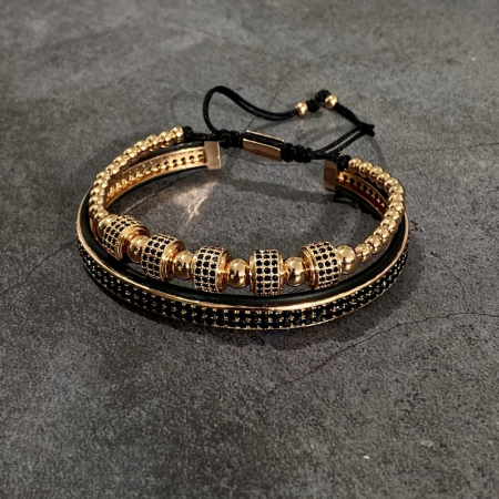 Set 2 Bratari Brooks Rose Gold Manifest [2]