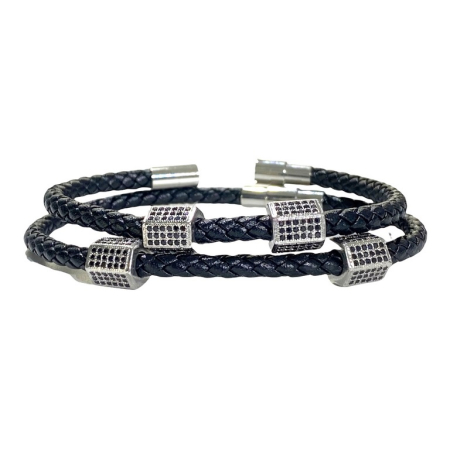 BRATARI CUPLURI - Set 2 Bratari Piele Brooks Cupluri
