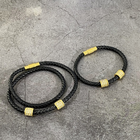 Set 2 Bratari Piele Brooks Cupluri [1]