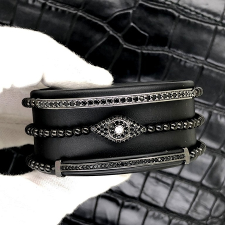 Set 3 Bratari Brooks Black Eye Zircon [2]