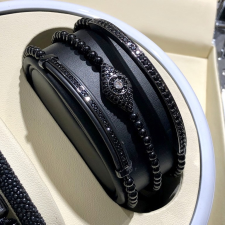 Set 3 Bratari Brooks Black Eye Zircon [3]