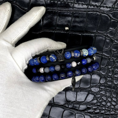 Set 3 Bratari Brooks Blue Sky Design [1]