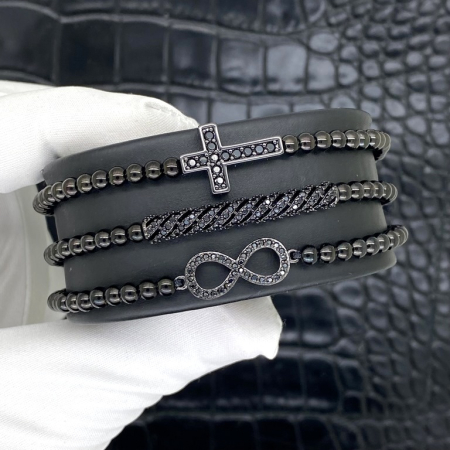 Set 3 Bratari Brooks Cross Infinity [1]