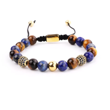 Set 3 Bratari Brooks GoldBlue Luxury Navy [3]