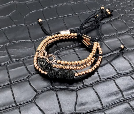 Set 3 Bratari Brooks Rose Gold Eternity [3]