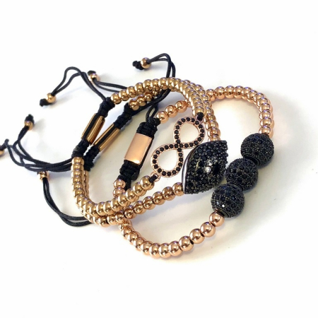 Set 3 Bratari Brooks Rose Gold Eternity [2]