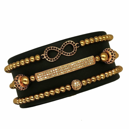BRATARI - Set 3 Bratari Brooks Rose Gold Women Amadeus