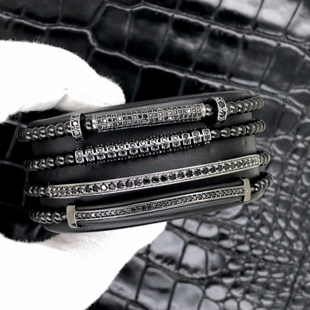 Set 4 Bratari Brooks All Black Ascendent [2]